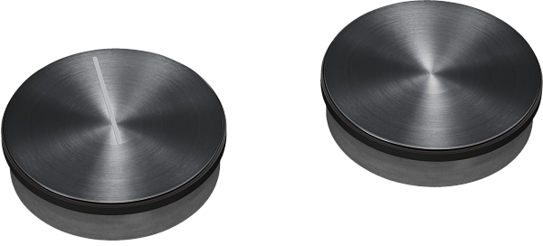 Черные поворотные переключатели для EB 333, 2 шт.